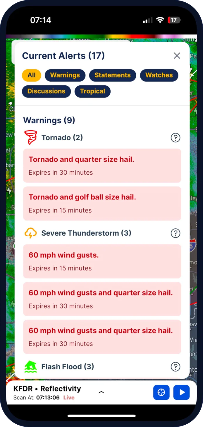 WeatherWise.app app screen 3